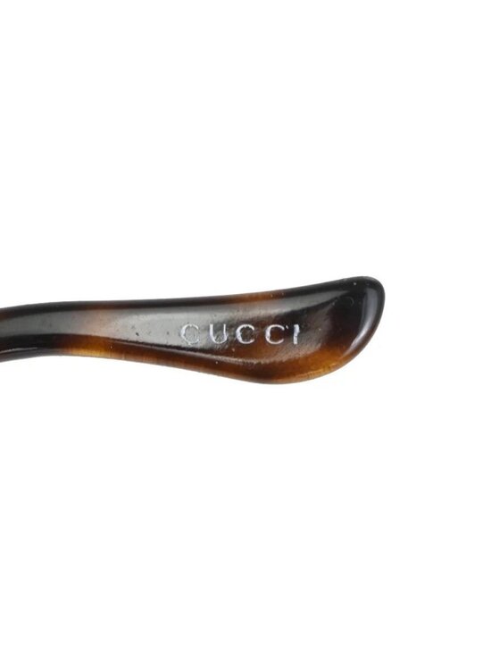 GUCCI GG Sunglasses GG 2804/F/S/ Eye Were Plastic Metal Black Brown